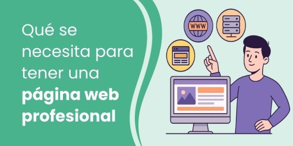 Que se necesita para tener una página web profesional